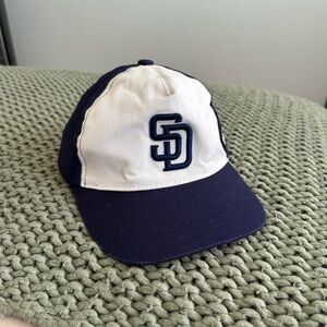 San Diego Padres Navy and White Baseball Cap